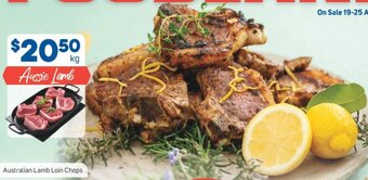 Foodland Australian Lamb Loin Chops offer