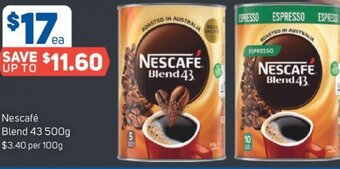 Foodland Nescafé Blend 43 500g offer