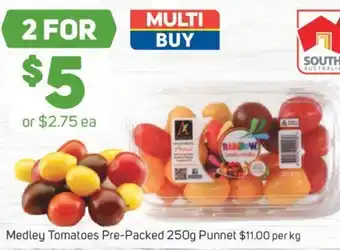 Foodland Medley Tomatoes Pre-Packed 250g Punnet offer