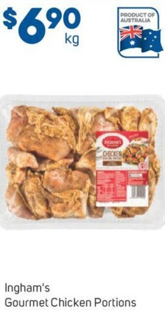 Foodland Ingham's Gourmet Chicken Portions offer