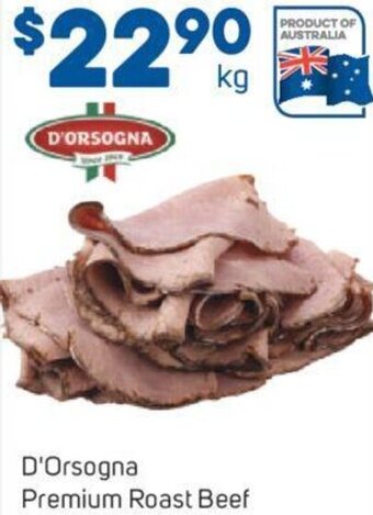 Foodland D'Orsogna Premium Roast Beef offer