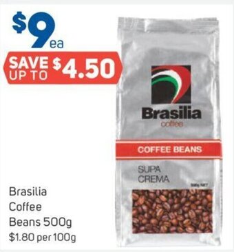 Foodland Brasilia Coffee Beans 500g offer
