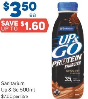 Foodland Sanitarium Up & Go 500ml offer