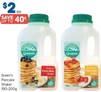 Foodland Green's Pancake Shaker 190-200g offer