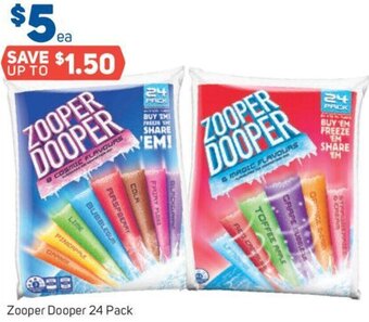 Foodland Zooper Dooper 24 Pack offer