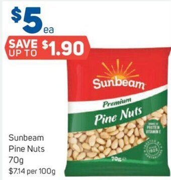 Sunbeam Pine Nuts 70g