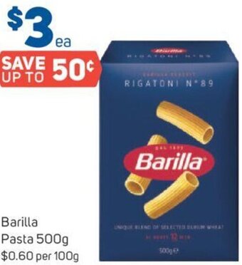 Foodland Barilla Pasta 500g offer