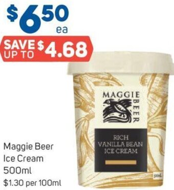 Foodland Maggie Beer Ice Cream 500ml offer