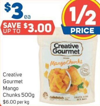 Creative Gourmet Mango Chunks 500g