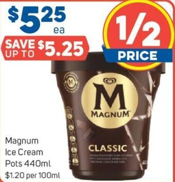 Foodland Magnum Ice Cream Pots 440ml offer