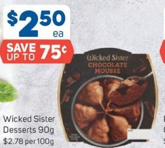 Wicked Sister Desserts 90g