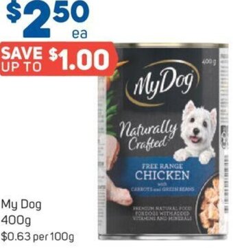 Foodland My Dog 400g offer