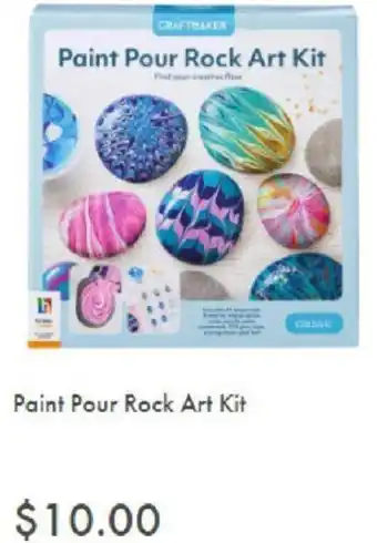 Paint Pour Rock Art Kit