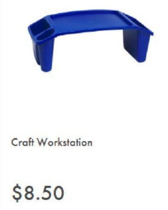 Craft Workstation offer at The Reject Shop