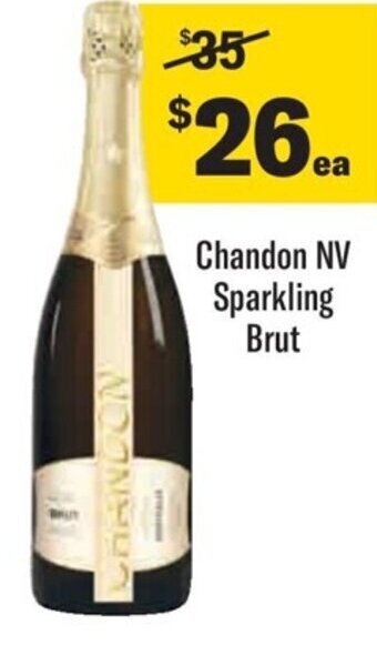 Liquorland Chandon NV Sparkling Brut offer