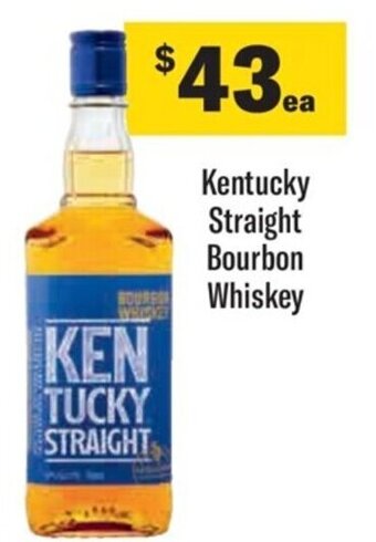 Liquorland Kentucky Straight Bourbon Whiskey offer