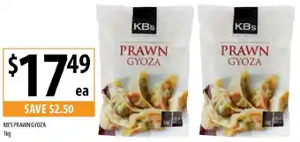 Supabarn KB's Prawn Gyoza offer