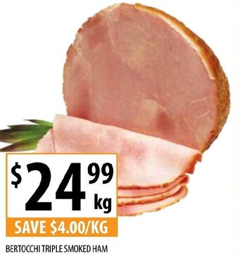 Supabarn Bertocchi Triple Smoked Ham offer