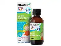 Brauer Baby & Kids Liquid Multivitamin for Toddlers 100ml