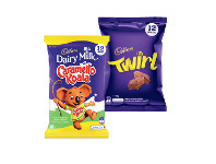 Coles Cadbury Sharepack 144g-180g offer