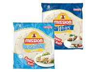 Foodworks Mission Wraps 6/8 Pack offer