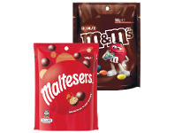 Foodworks Mars Pods, M&M’s or Maltesers 120-180g offer
