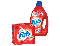 Foodworks Fab Laundry Powder 900g/1kg or Liquid 900ml/1L offer