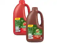 Coles Fountain Tomato or Barbecue Value Pack Sauce 2 Litre offer