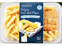 ALDI The Fishmonger Crispy Fish and Chips 400g offer
