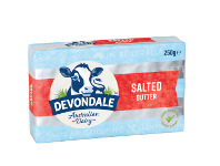 Coles Devondale Butter Pat 250g offer