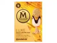 Coles Streets Magnum Luxe Sticks 4 Pack or Tub 440ml offer