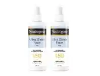 Discount Drug Stores Neutrogena Ultra Sheer Face SPF50 Mist 100ml offer