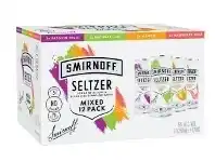Liquorland Smirnoff Seltzer Mixed 12pk Can 250ml offer