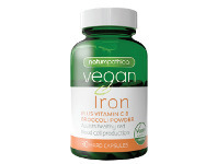 Discount Drug Stores Naturopathica Vegan Iron Plus Vitamin C & Broccoli Powder 30 Capsules offer