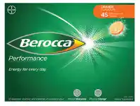 Discount Drug Stores Berocca Performance Orange 45 Effervescent Tablets offer