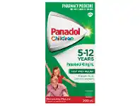 Discount Drug Stores Panadol Children Colour Free Liquid 5-12 Years Strawberry 200ml offer
