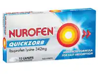 Foodworks Nurofen Quickzorb Caplets 12 Pack offer
