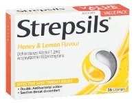 Coles Strepsils Throat Lozenges 36 Pack offer