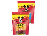 Foodworks Schmackos Strapz or Stix Dog Treats Value Pack 500g offer