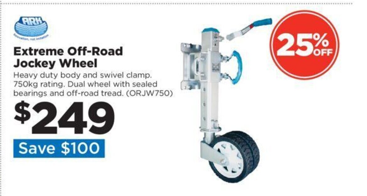 Extreme OffRoad Jockey Wheel offer at Repco