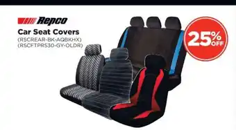 Repco Renco Car Seat Covers (RSCREAR-BK-AQBKHX) (RSCFTPRS30-GY-OLDR) offer
