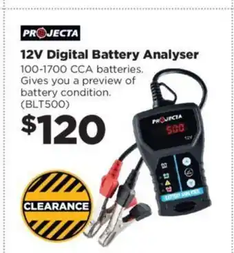 Repco PROJECTA 12V Digital Battery Analyser offer