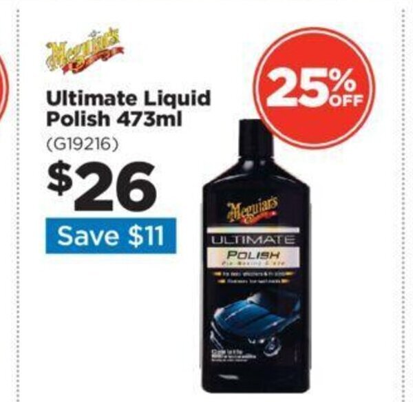 Ultimate Liquid Polish 473ml (G19216) offer at Repco