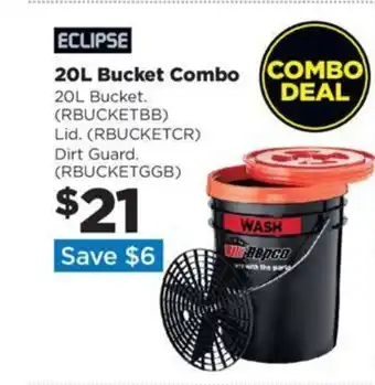 Repco ECLIPSE 20L Bucket Combo offer