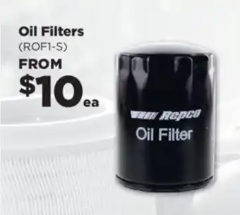 Repco Oil Filters (ROF1-S) offer
