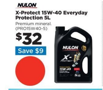 Repco NULON X-Protect 15W-40 Everyday Protection 5L offer