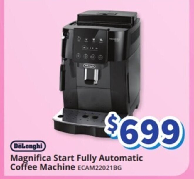 DeLonghi Magnifica Start Fully Automatic Coffee Machine ECAM22021BG ...