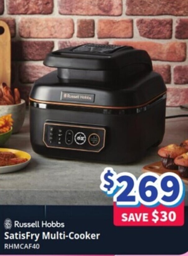 Russell Hobbs SatisFry MultiCooker offer at BiRite