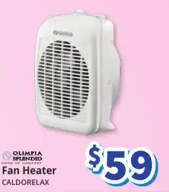 OLIMPIA SPLENDID Fan Heater CALDORELAX