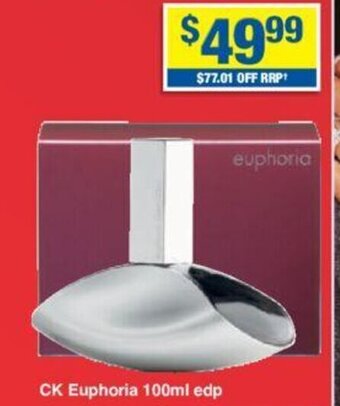 My Chemist CK Euphoria 100ml edp offer